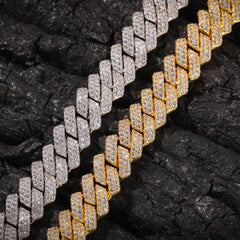 Ice Stone Full Iced Out CZ Miami Chain