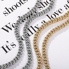 Ice Stone New Hip Hop Cuban Necklace