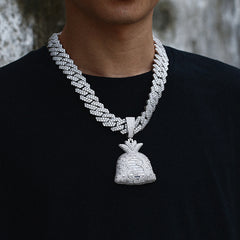 Ice Stone Men’s Heavy Copper Cuban Necklace