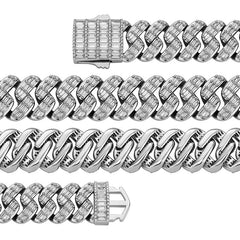 Ice Stone 16mm Cuban Link Iced Out Jewelry