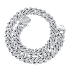 Ice Stone 14mm Iced Out CZ Cuban Chain