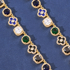 Ice Stone Iced Multi CZ Cuban Necklace