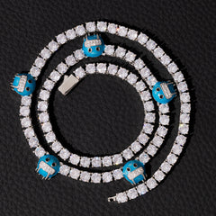 Ice Stone 5mm AAA CZ Tennis Necklace