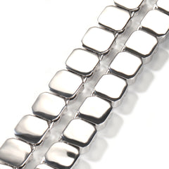 Ice Stone 12mm Baguette Tennis Link Necklace