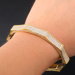 Ice Stone Elegant 18K Zircon Women’s Bracelet