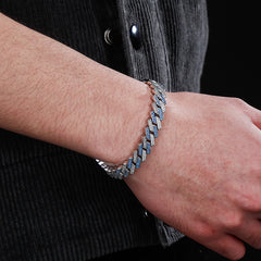 Ice Stone 10mm Cuban Link Chain