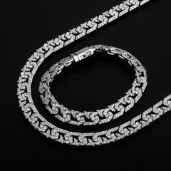 Ice Stone 10mm Luxury Cuban Link Chain