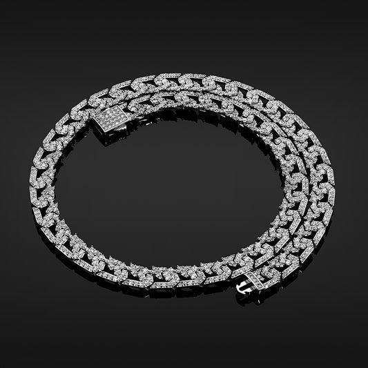 Ice Stone 10mm Luxury Cuban Link Chain