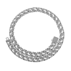 Ice Stone 10mm Luxury Cuban Link Chain