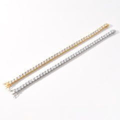 Ice Stone 3-6mm CZ Tennis Bracelet