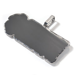 Ice Stone Iced Out Custom Name Logo Pendant