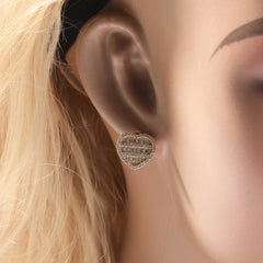 Ice Stone Baguette Diamond Custom Name Necklace