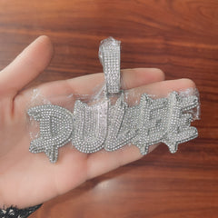 Ice Stone Full Iced Out 5A CZ Custom Necklace