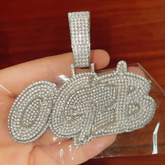 Ice Stone Full Iced Out 5A CZ Custom Necklace