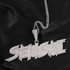 Ice Stone Full Iced Out 5A CZ Custom Necklace