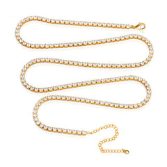 Ice Stone Iced Out A-Z Letter Pendant Necklace        4.1-mini