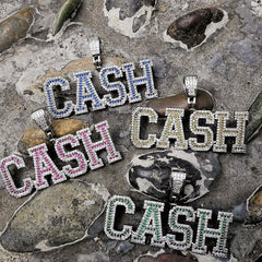 Ice Stone Personalized Night Light Font Necklace