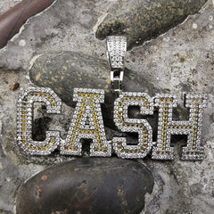 Ice Stone Personalized Night Light Font Necklace