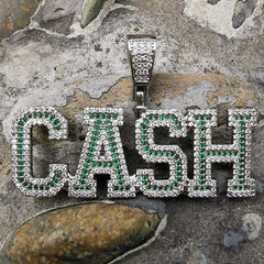 Ice Stone Personalized Night Light Font Necklace