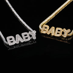 Ice Stone Miami Baguette Custom Letter Tennis Chain
