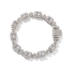 Ice Stone 8mm Square Tennis Chain Necklace