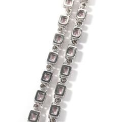 Ice Stone 8mm Square Tennis Chain Necklace