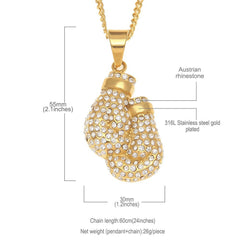 Ice Stone Gold Plated Iced Out Pendants