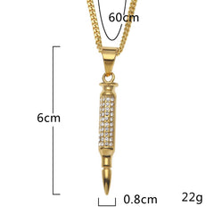 Ice Stone Gold Plated Iced Out Pendants