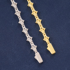 Ice Stone 3mm Diamond Tennis Chain Bracelet