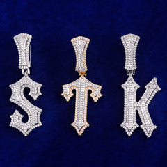 Ice Stone Personalized Iced Out Name Necklace