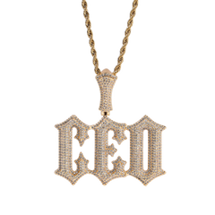 Ice Stone Personalized Iced Out Name Necklace
