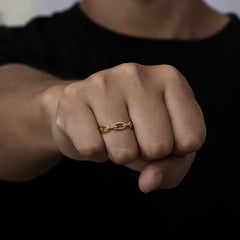 Ice Stone Hip Hop Couple Iced Out CZ Ring