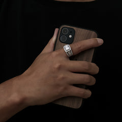 Ice Stone Gold Big Diamond Iced Out Ring