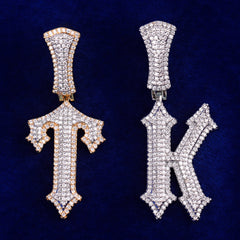 Ice Stone Personalized Iced Out Name Necklace