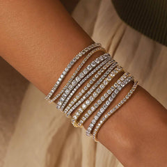 Ice Stone 6mm Tennis Chain Sterling Silver