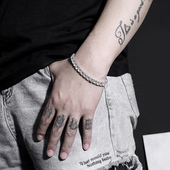 Ice Stone 6mm Tennis Chain Sterling Silver