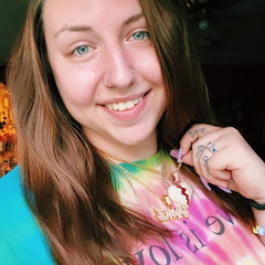 Ice Stone Broken Heart Iced Out Zirconia Pendant Necklace